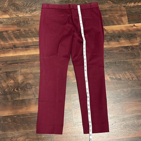 Banana Republic Wine color Sloan dress pants 6 petite - Picture 5 of 5